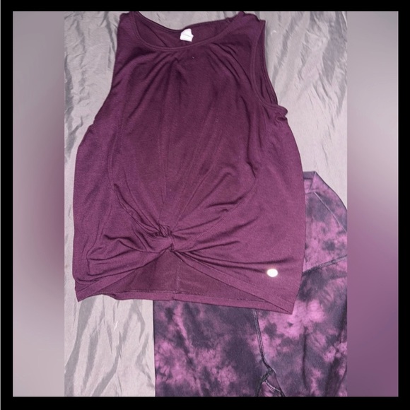 Yogalicious Other - BUNDLE $25 Yogalicious Purple Tank Top, RBX Purple Yoga Pants